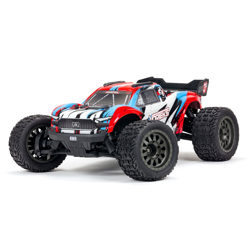 Arrma 1/10 VORTEKS 4X4 3S BLX Stadium Truck RTR Red